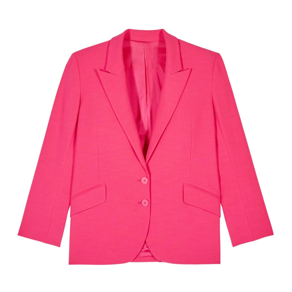 Ba&Sh Oversized Rosa Blazer Pink, Dam