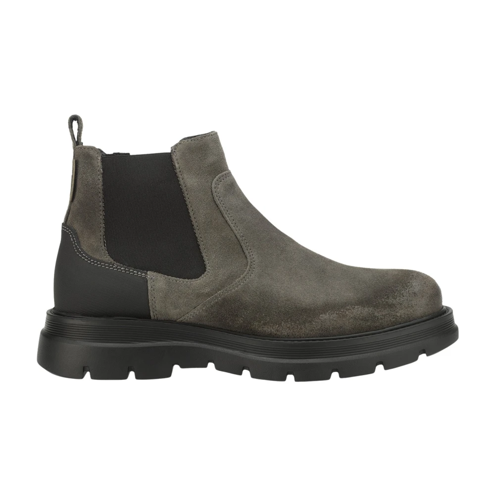 Ambitious Urban Chunky Suede Chelsea Boots Gray, Herr