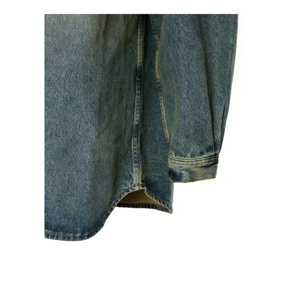 Samsøe Denim Overshirt Salea Blue Dames
