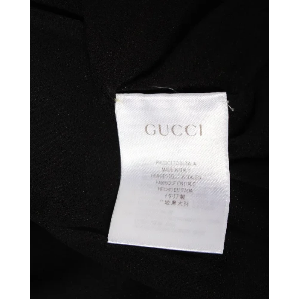 Gucci Vintage Pre-owned Cotton dresses Black Dames