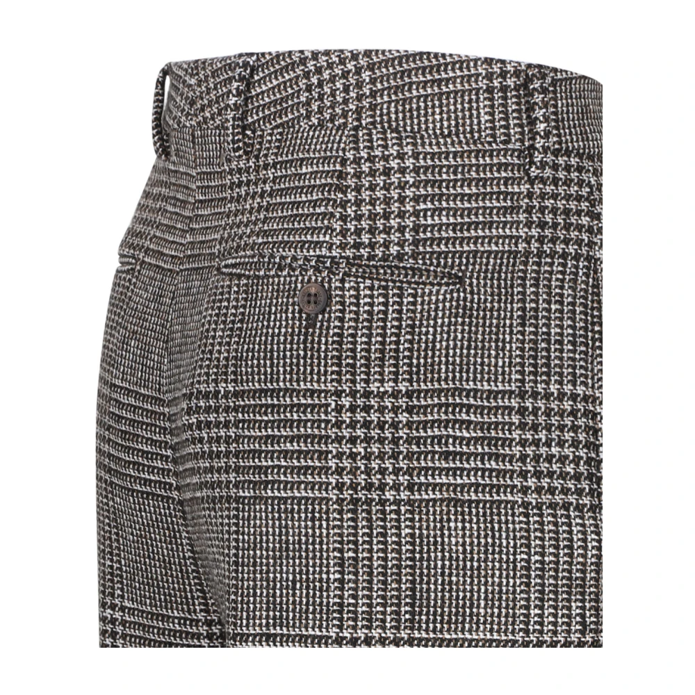 Golden Goose Geruite Mario broek Black Heren
