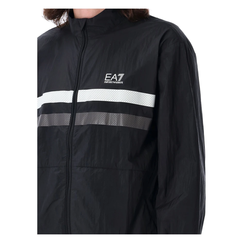 Emporio Armani EA7 Dynamische Atleet Zwarte Gebreide Kleding Black Heren