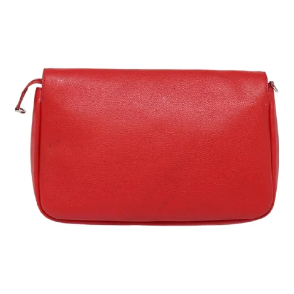 Louis Vuitton Vintage Pre-owned Leather louis-vuitton-bags Red Dames