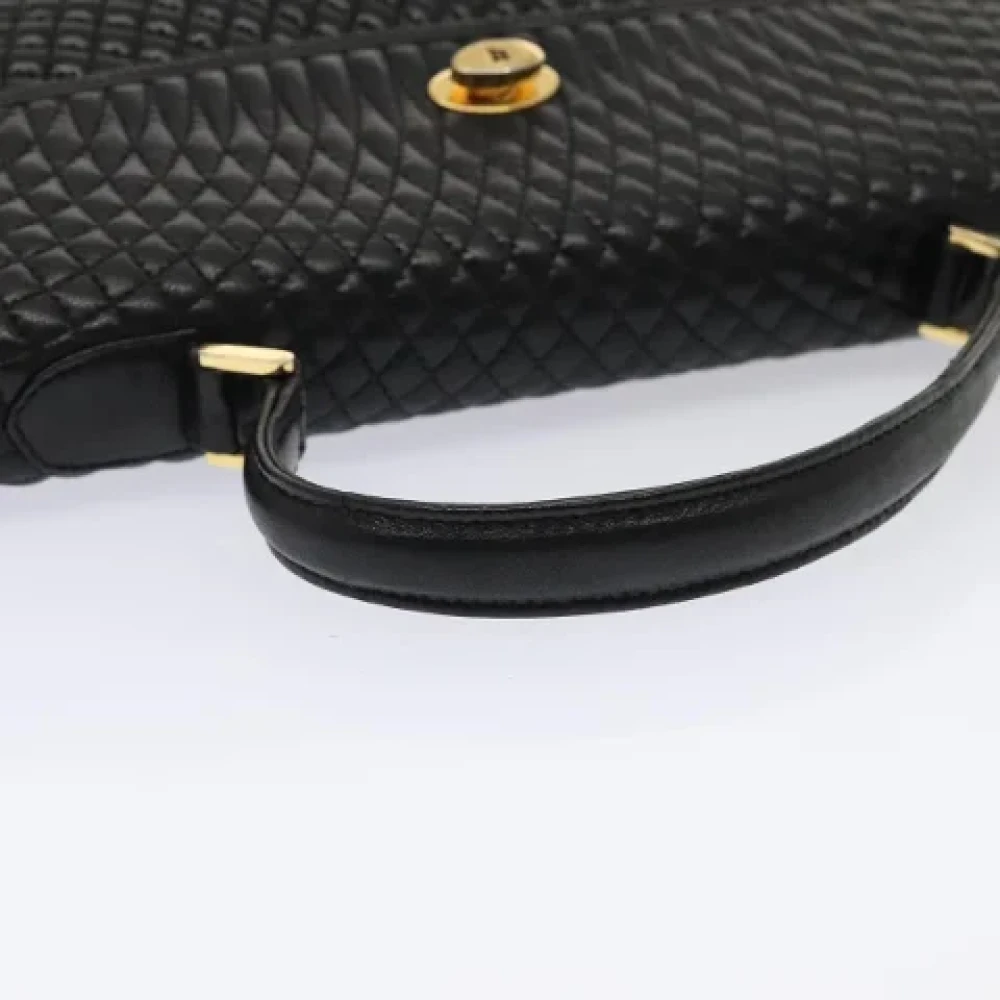Bally Pre-owned Leather handbags Black Dames