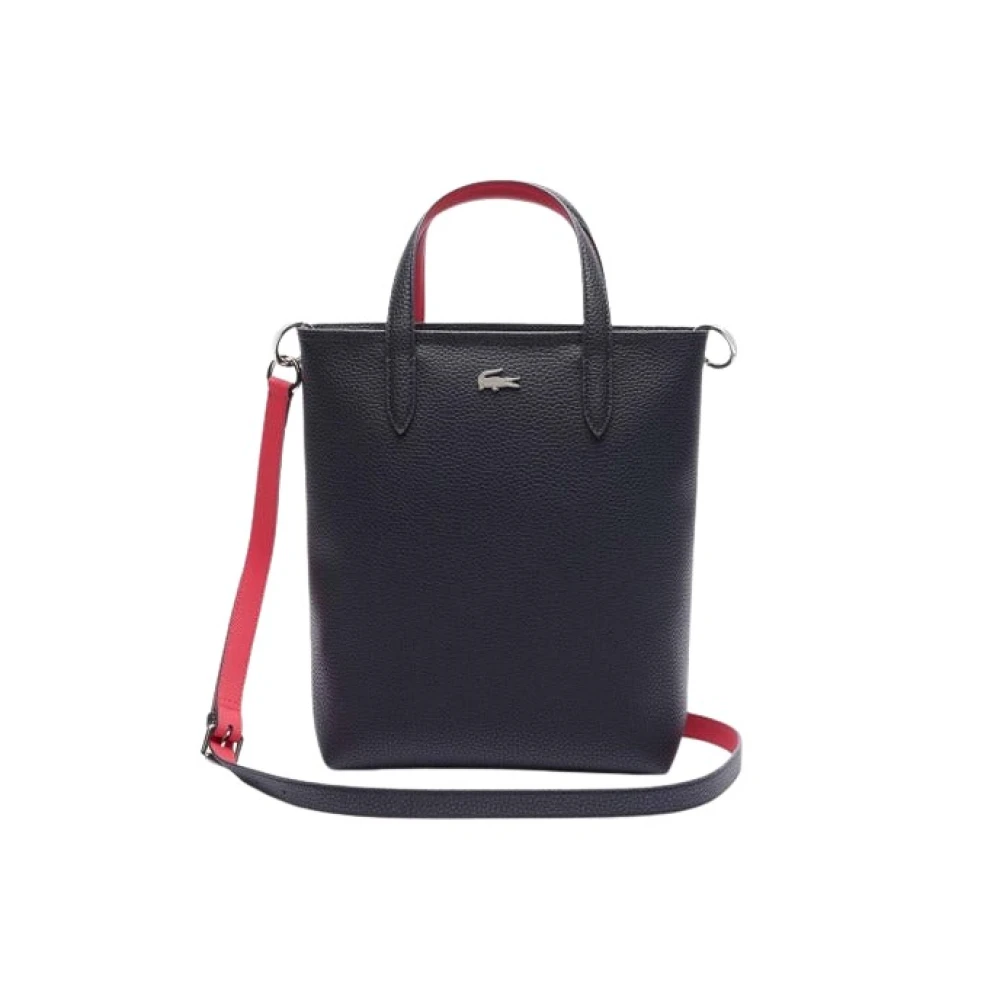 Lacoste Donna Nero Borse, Taglia Unica, New,