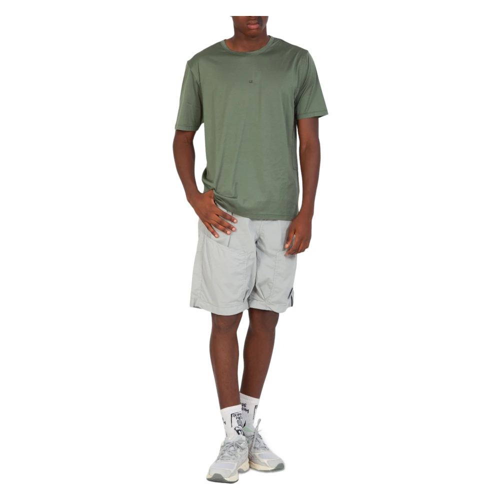 C.P. Company Zipped Shorts in 913 Gray Heren