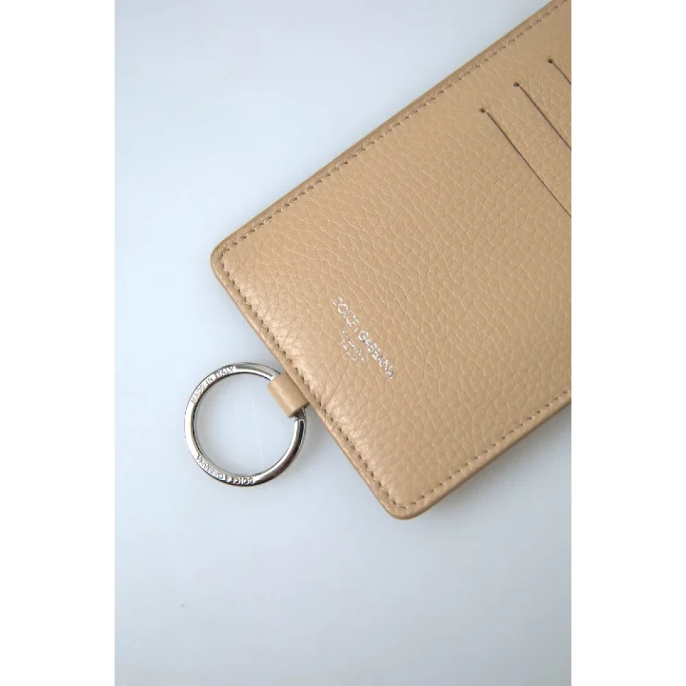 Dolce & Gabbana Pre-owned Canvas wallets Beige Dames