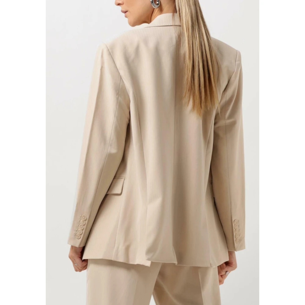 Aaiko Blazer Amanda Herring Vis 520 Beige Dames