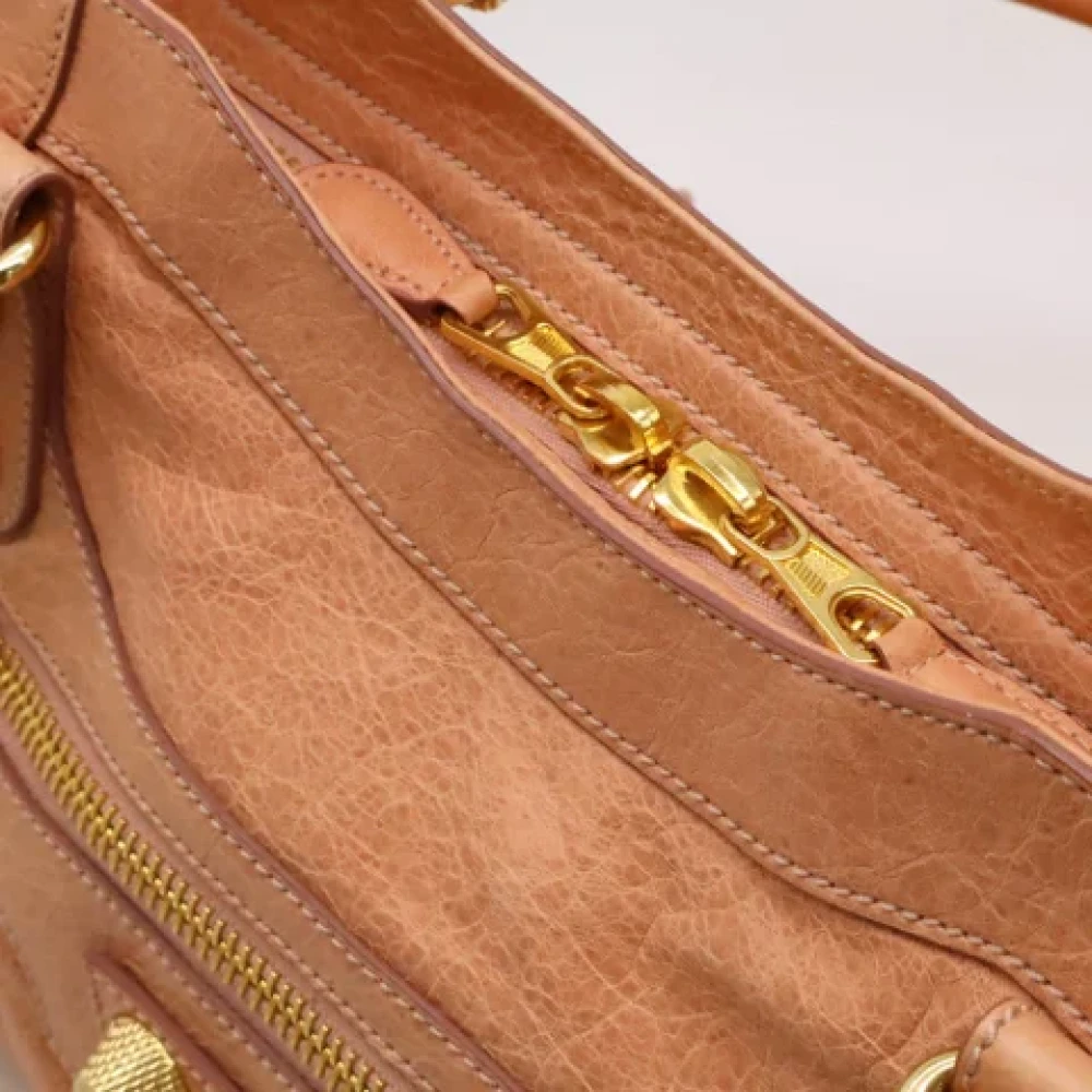 Balenciaga Vintage Pre-owned Leather balenciaga-bags Pink Dames