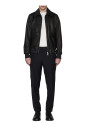 blouson-en-cuir-d-agneau-grain-lisse-noir