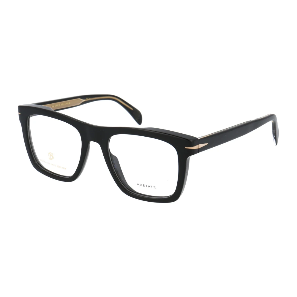 Eyewear By David Beckham Men's Black Glasses, 51 Mm, Stylish Optical Glasses Db 7020