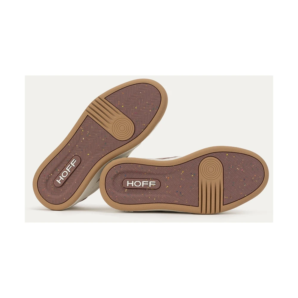 Hoff Leren Sneakers met Memory Foam Beige Dames