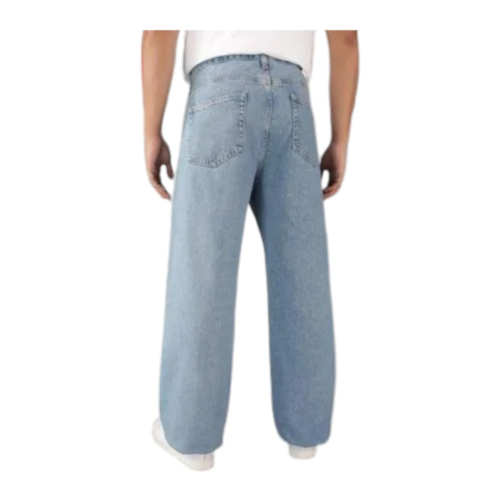 Calvin Klein Jeans Klassieke Straight Fit Denim Jeans Blue Heren