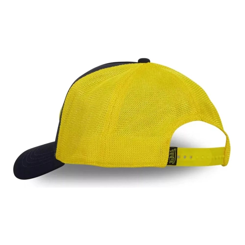 Von Dutch Zwart Gele Trucker Cap Multicolor Heren