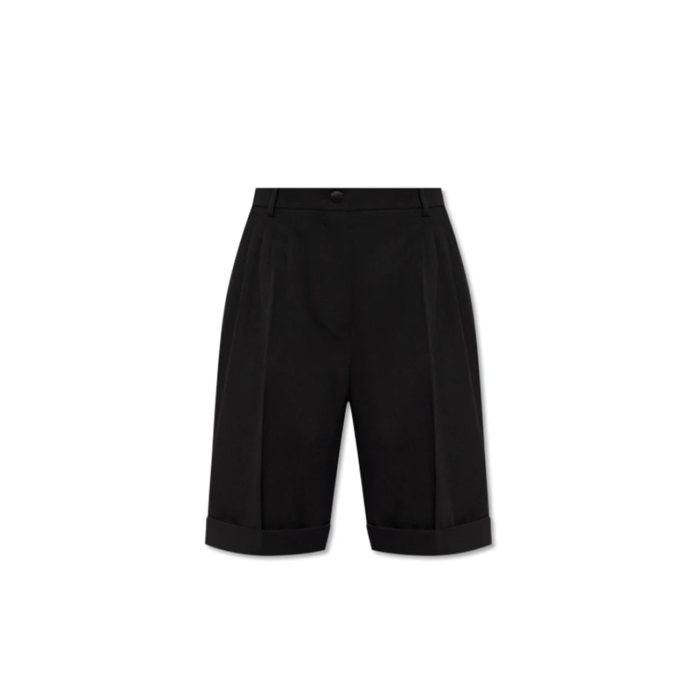Dolce & Gabbana Wollen shorts Black Dames