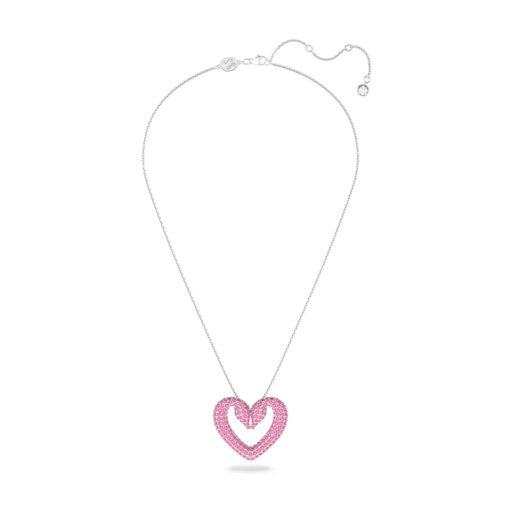 Swarovski Women's Multicolor Necklaces, One Size, Heart Pendant Necklace