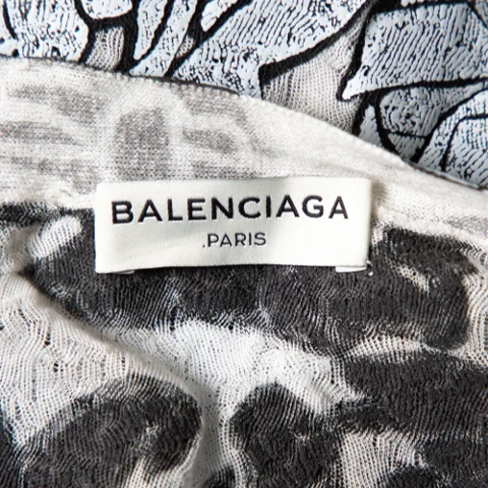 Balenciaga Vintage Pre-owned Knit tops White Dames