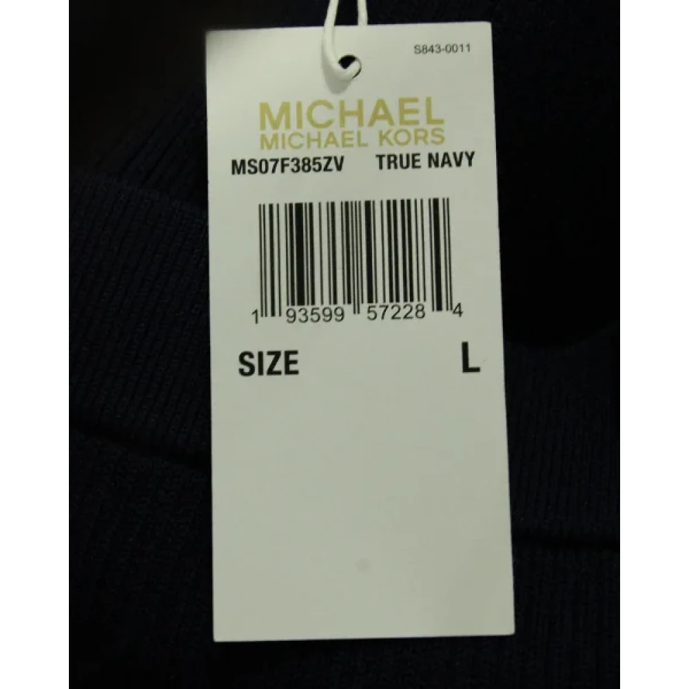 Michael Kors Pre-owned Fabric bottoms Blue Dames