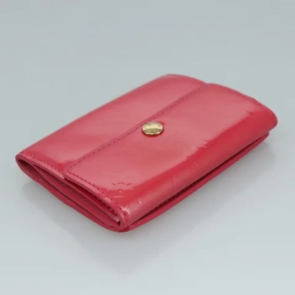 Louis Vuitton Vintage Pre-owned Leather wallets Pink Dames