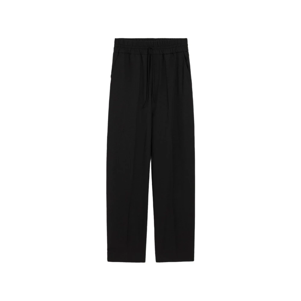 Ami Paris Uomo Nero Pantaloni, M, New,