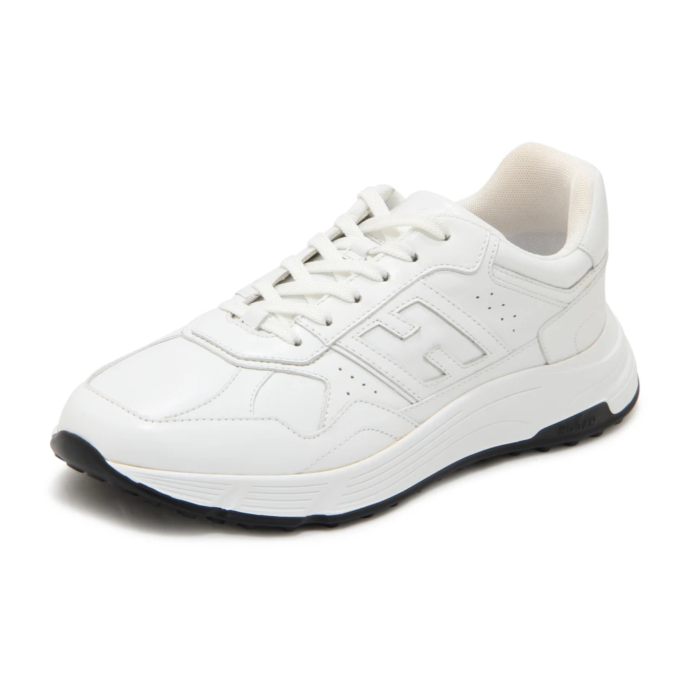 Hogan Men's White Sneakers, 8 Uk, Hyperlight Allacciato