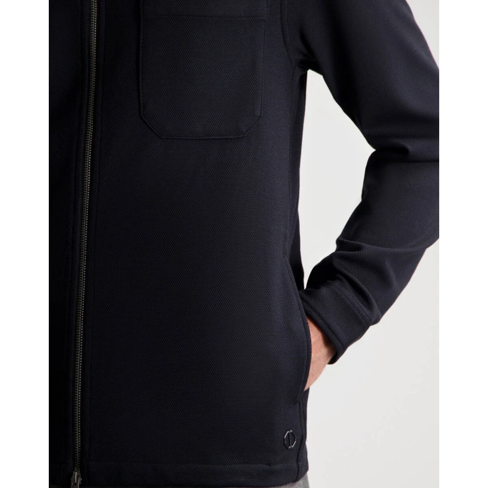 Dstrezzed Pike Overshirt Stijlvolle Casual Shirt Black Heren