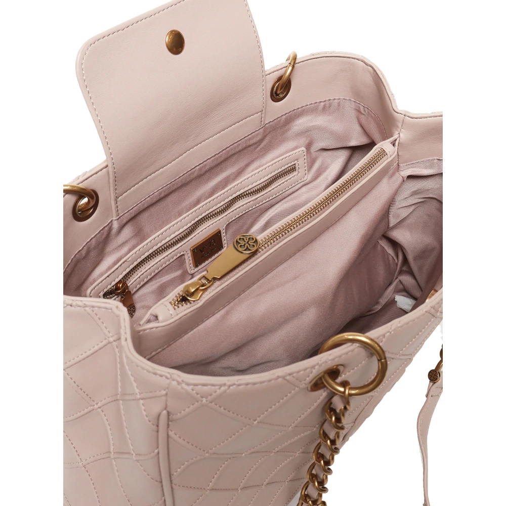 V73 Kettinghandvat Winkelmandje Naakt Beige Dames