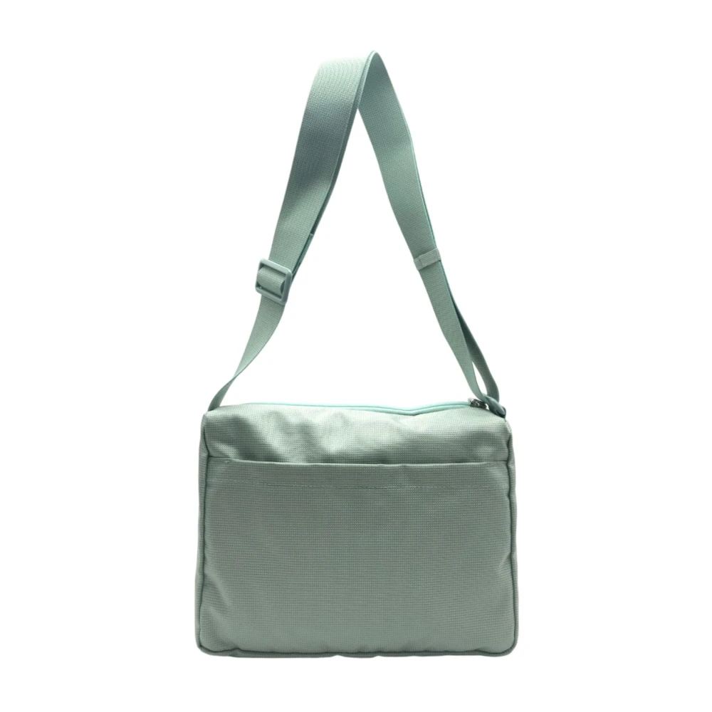 Mandarina Duck Stijlvolle Schoudertas met Meerdere Zakken Green Dames