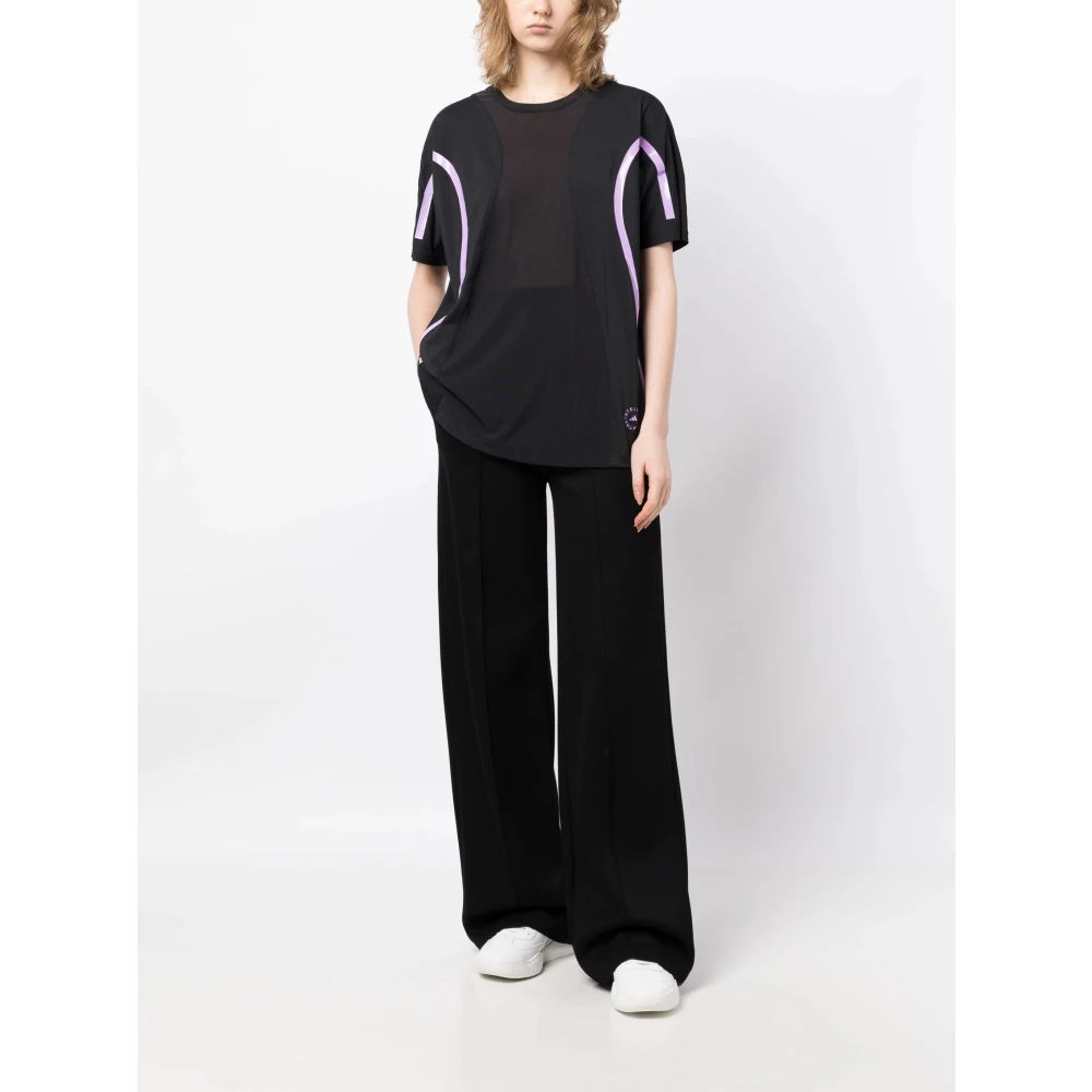adidas by stella mccartney Stijlvolle TPA L TEE Black Dames