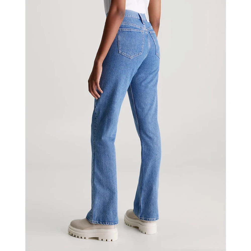 Calvin Klein Bootcut Jeans Blue Dames