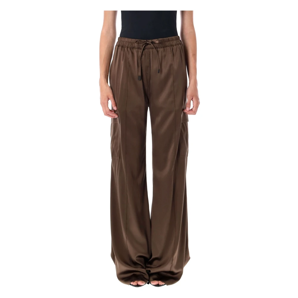 Trousers > Wide Trousers - - Tom Ford - Modalova