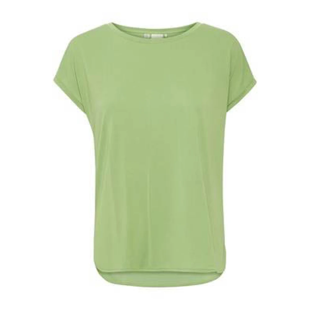Ichi Ihlike SS4 Groene Thee T-Shirt Green Dames