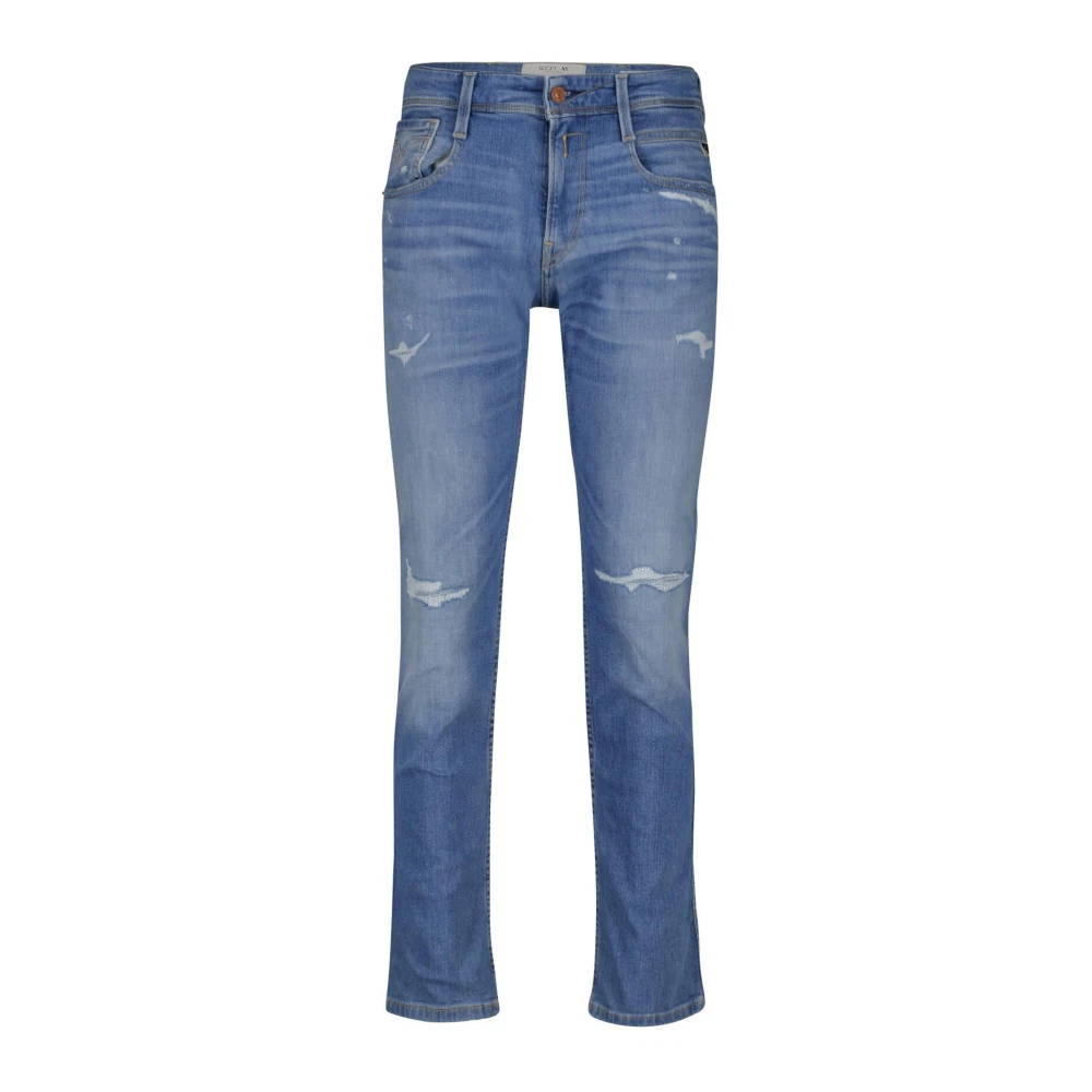 Replay Uomo Blu Jeans, W38 L32, New,