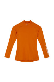Oransje J.Lindeberg Asa Soft Compression Top Overdeler