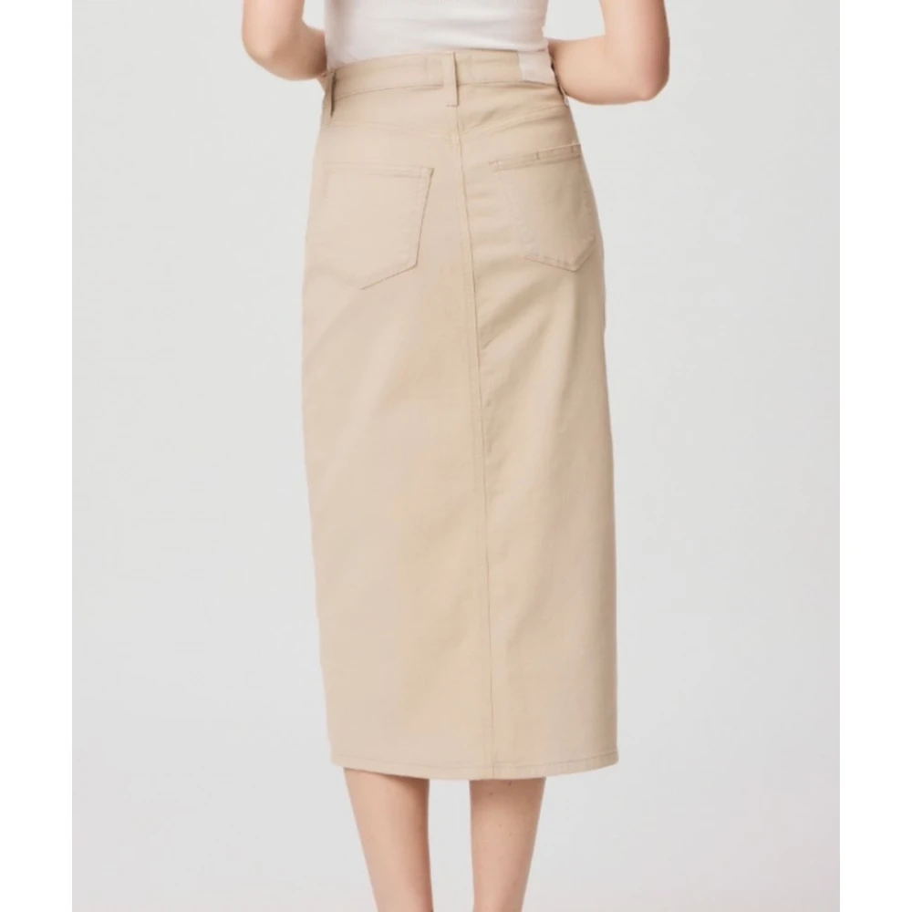 Paige Midi Rok Angela Beige Dames