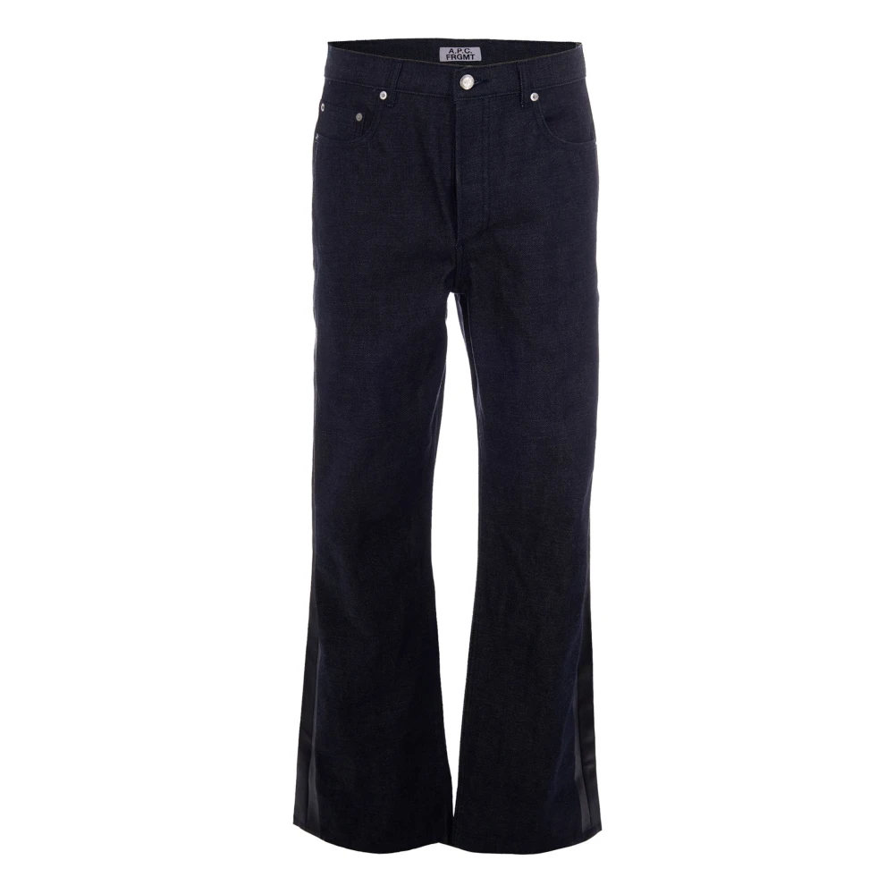 A.p.c. Men's Blue Flare Jeans, W29, Flared Jeans
