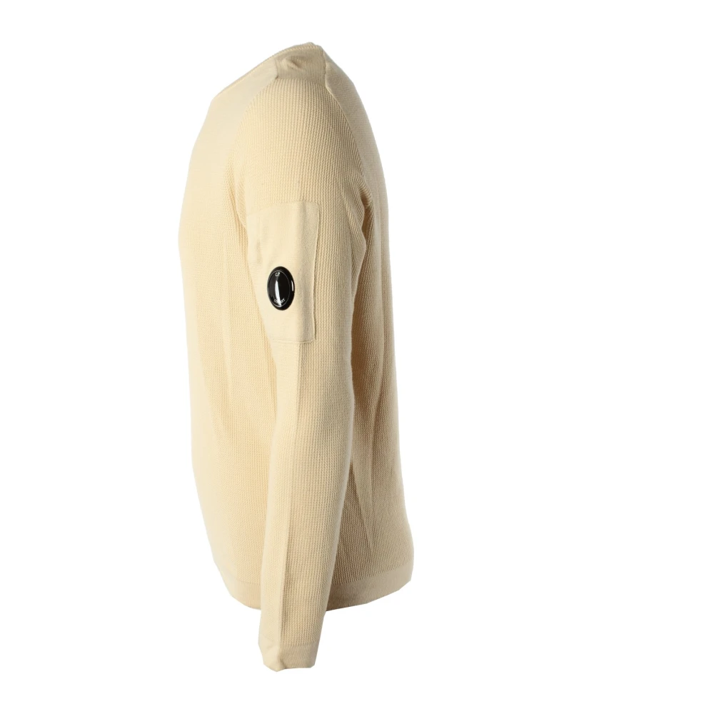 C.P. Company Gele Katoenen Trui Sea Island Yellow Heren