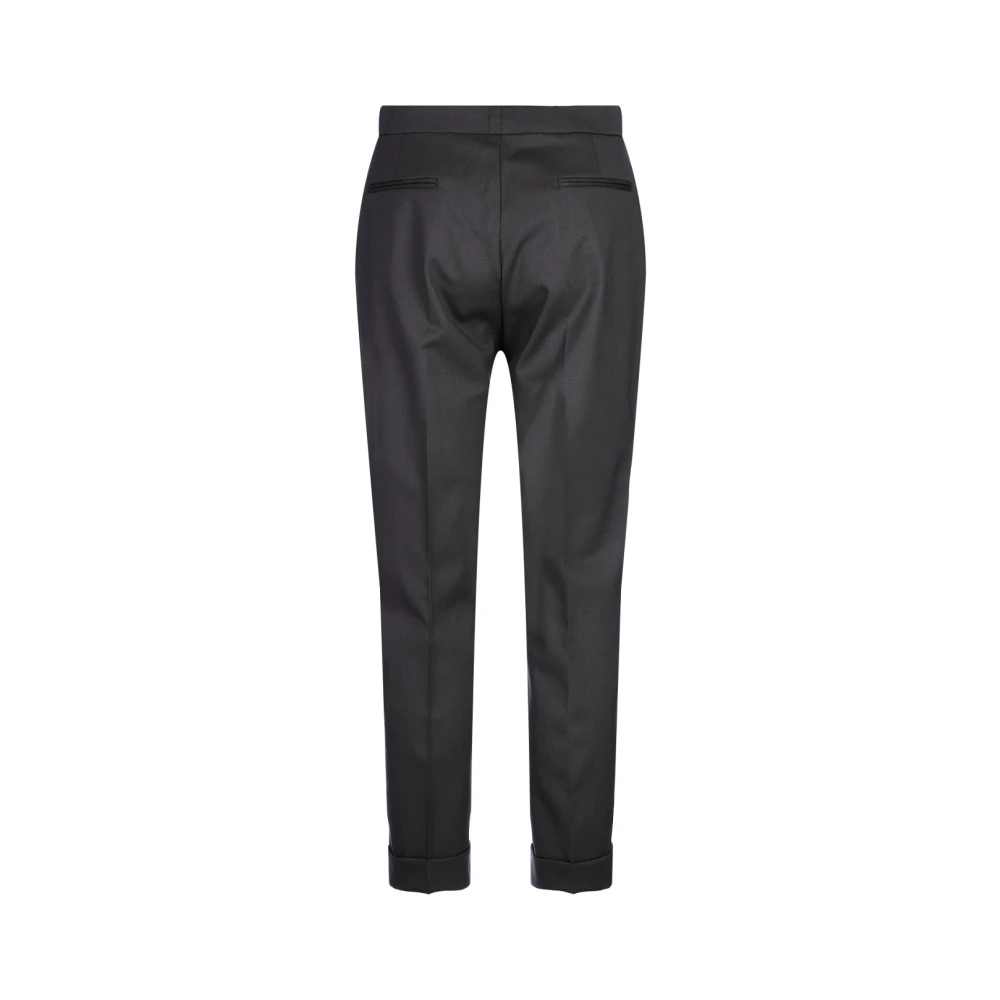 ETRO Grijze Cropped Cigarette Broek Gray Dames