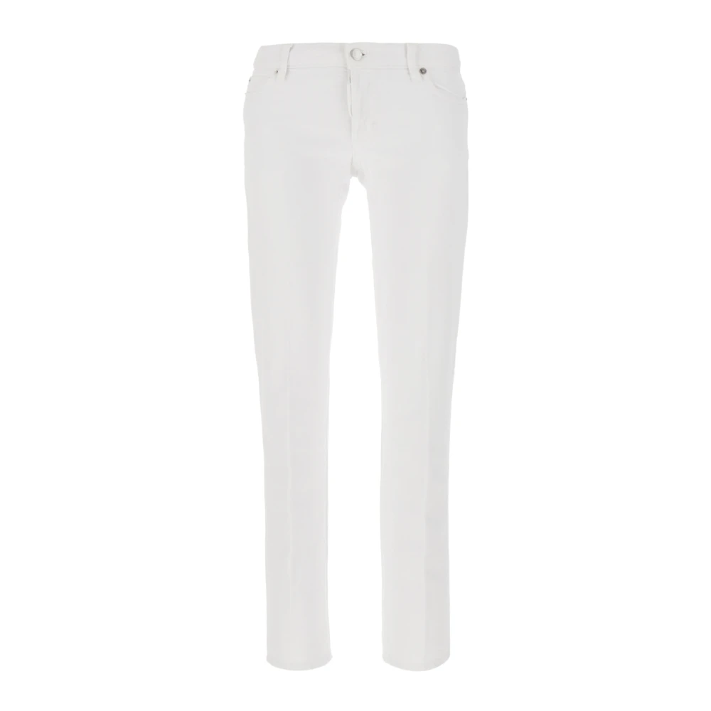 Dsquared2 Slim-fit Jeans White Dames