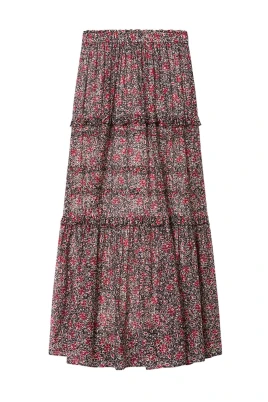 Cotton Long Skirt