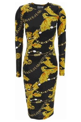 Organzino Print Chaincouture Klänning