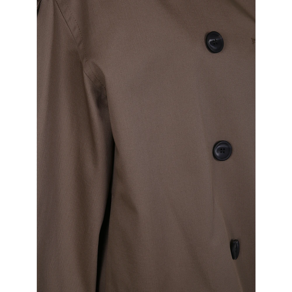 By Malene Birger Elegante Peacoat voor Vrouwen By Herenne Birger Brown Dames