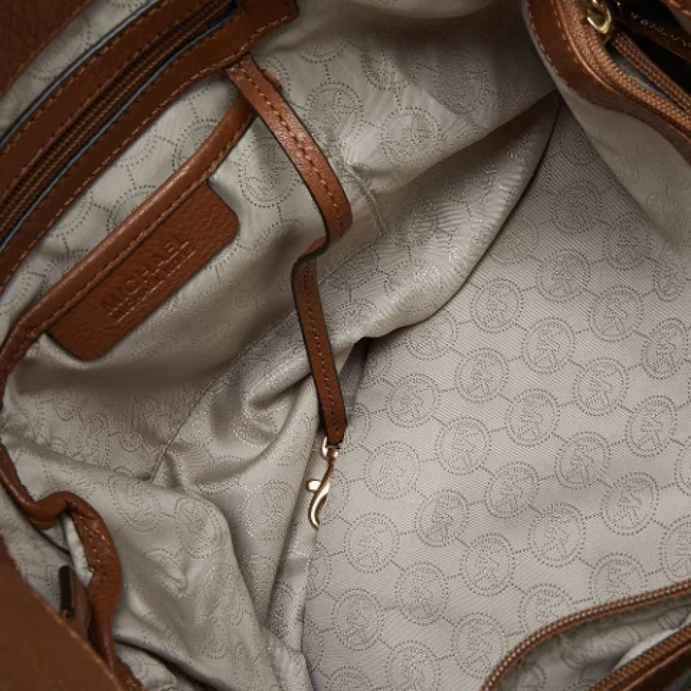 Michael Kors Pre-owned Leather totes Brown Dames