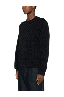 Monogram Crew Neck Sweater