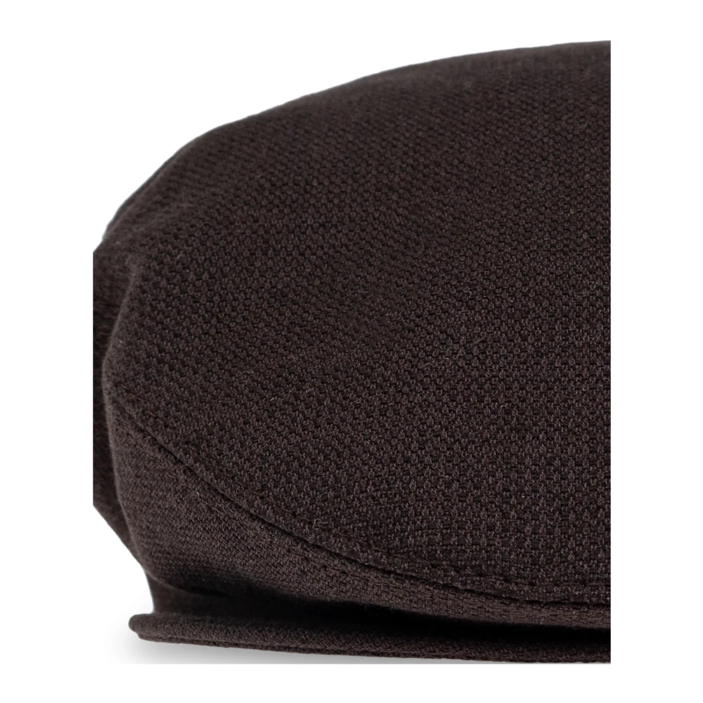 Dolce & Gabbana Platte pet met logopatch Brown Heren
