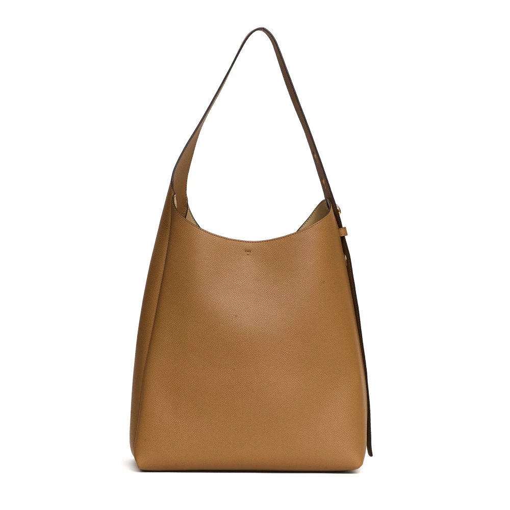 Tory Burch Vrouw Beige Tassen Dames, One Size, Schoudertas Stijlvol Ontwerp