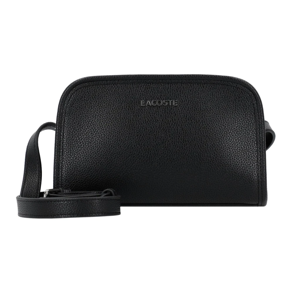 Lacoste Unisex Black Cross Body Bags, One Size, Mini L.12.12 Concept Tote