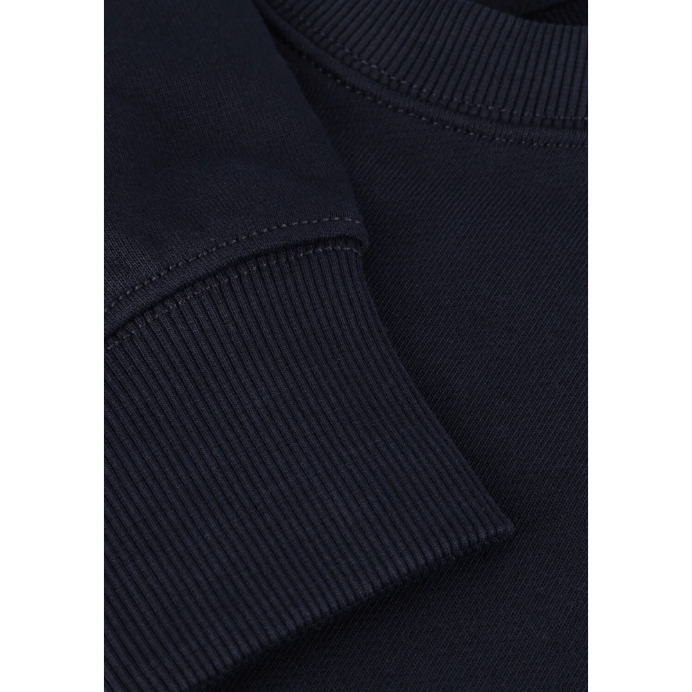 Tommy Hilfiger Essential Terry Crewneck Sweater Blue Heren