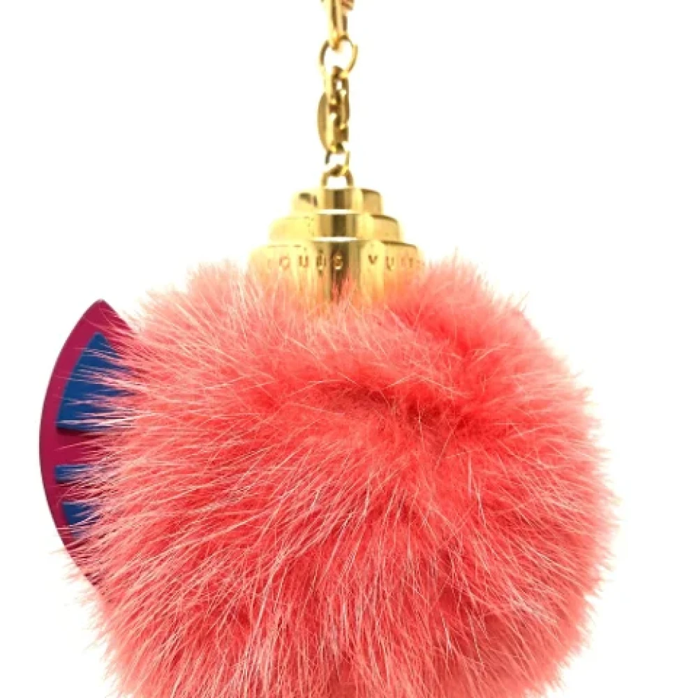 Louis Vuitton Vintage Pre-owned Fabric key-holders Pink Dames