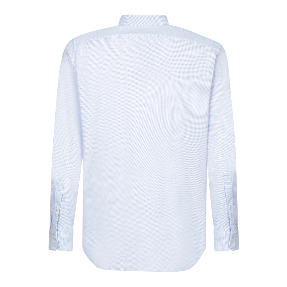 Dell'oglio Blauw Overhemd voor Mannen Stijlvol Blue Heren